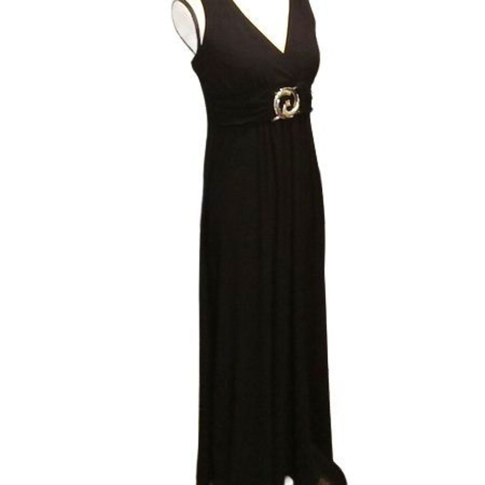 Kupcake Embellished Black Evening Prom Dress‎ Women's Size 8